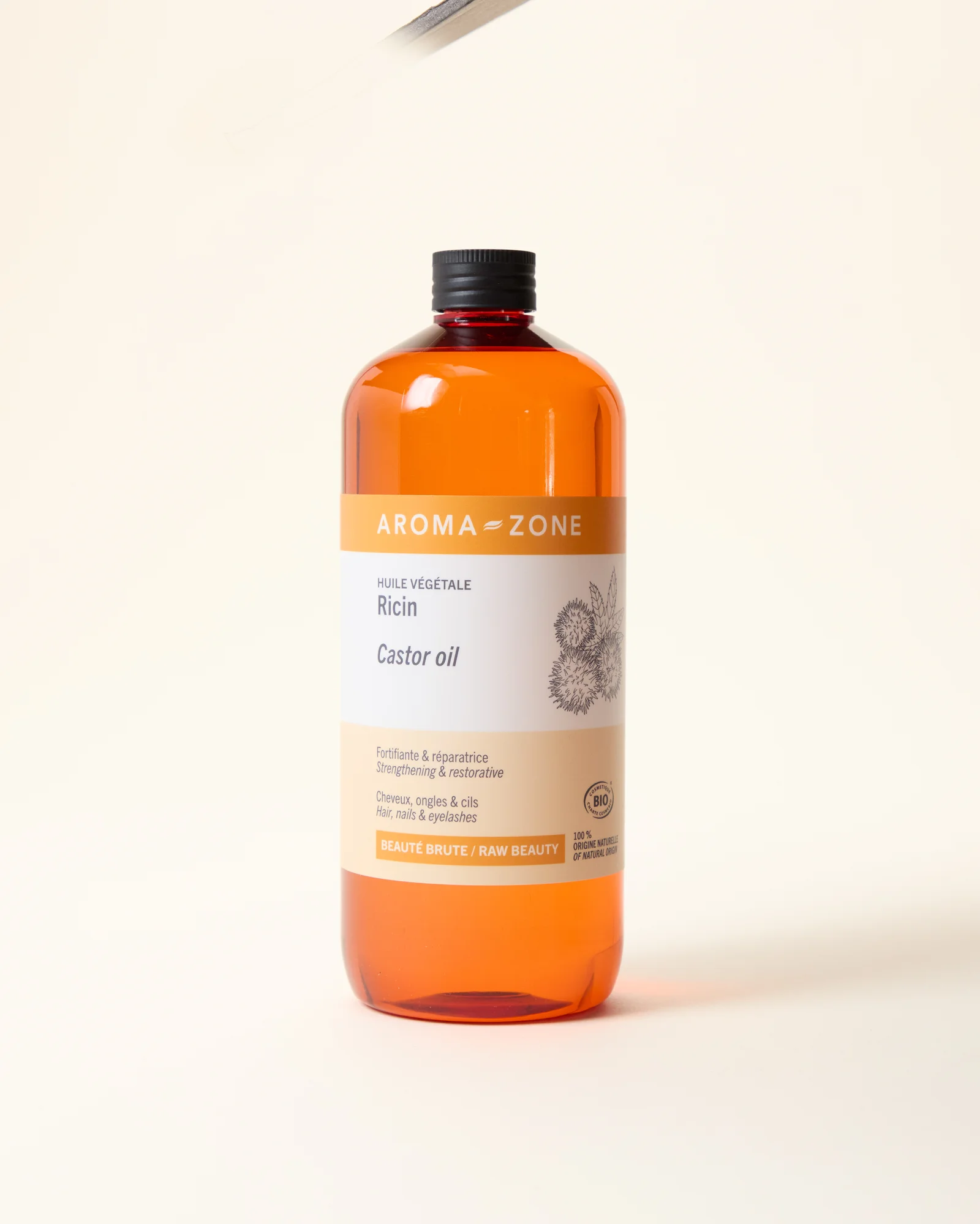 Ricin bio bottle before drop shadow retouching