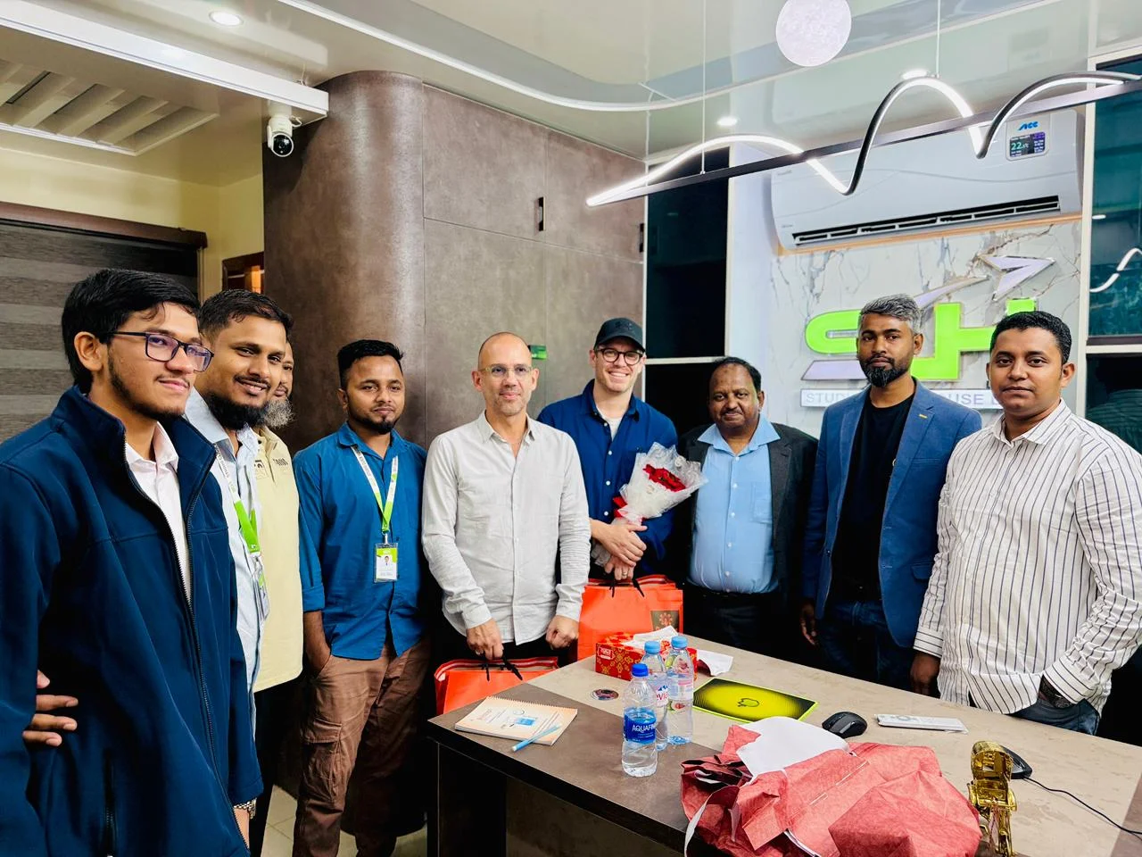 Studio Click House team and international partners during client meet session 5