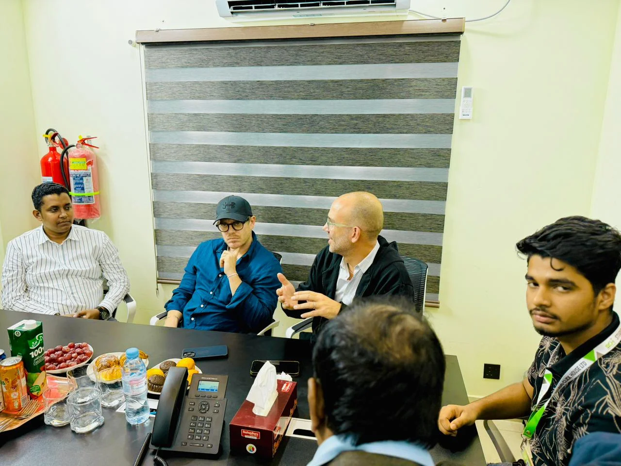 Studio Click House team and international partners during client meet session 6
