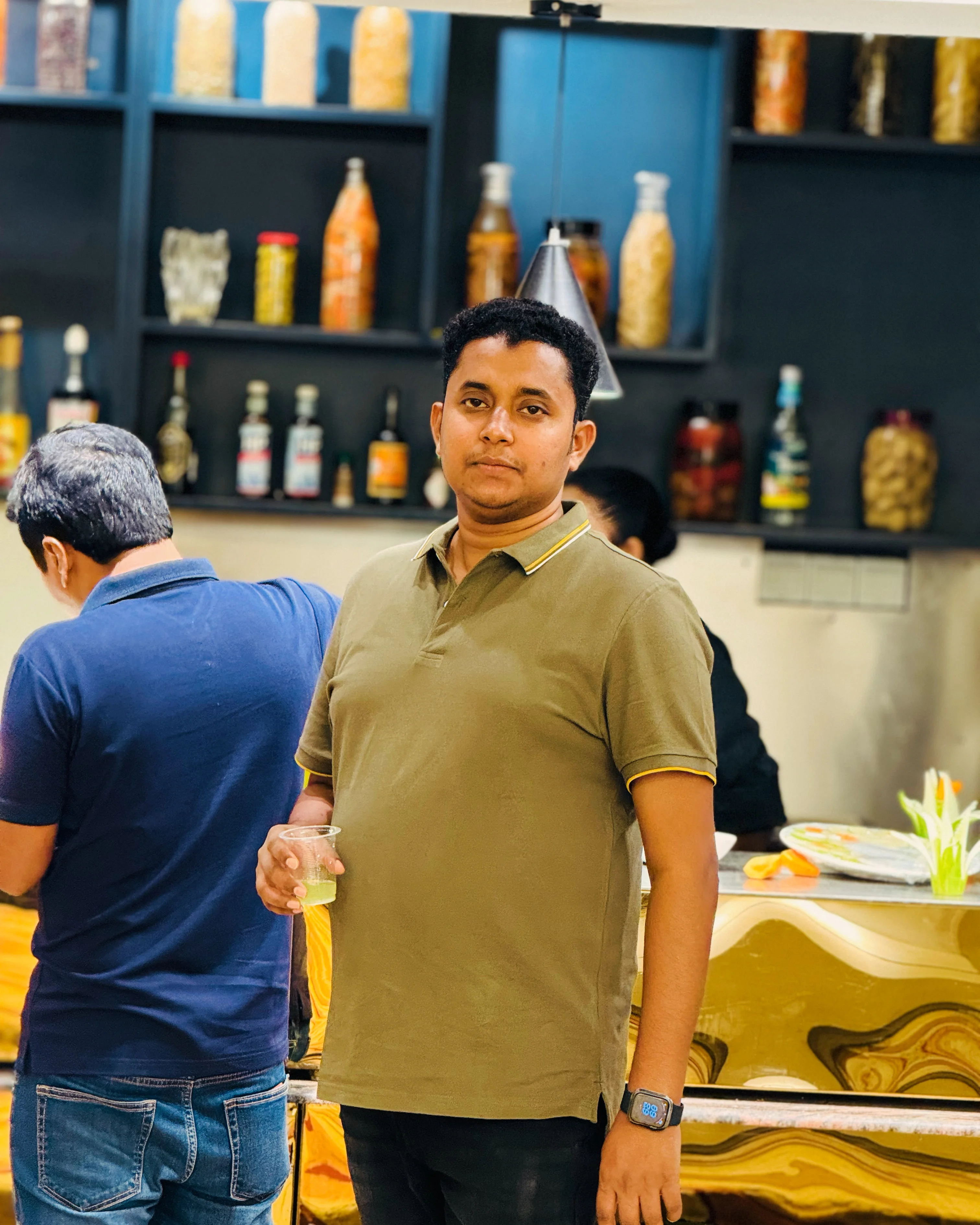 Studio Click House team members dining at Gulshan Caperio buffet 3