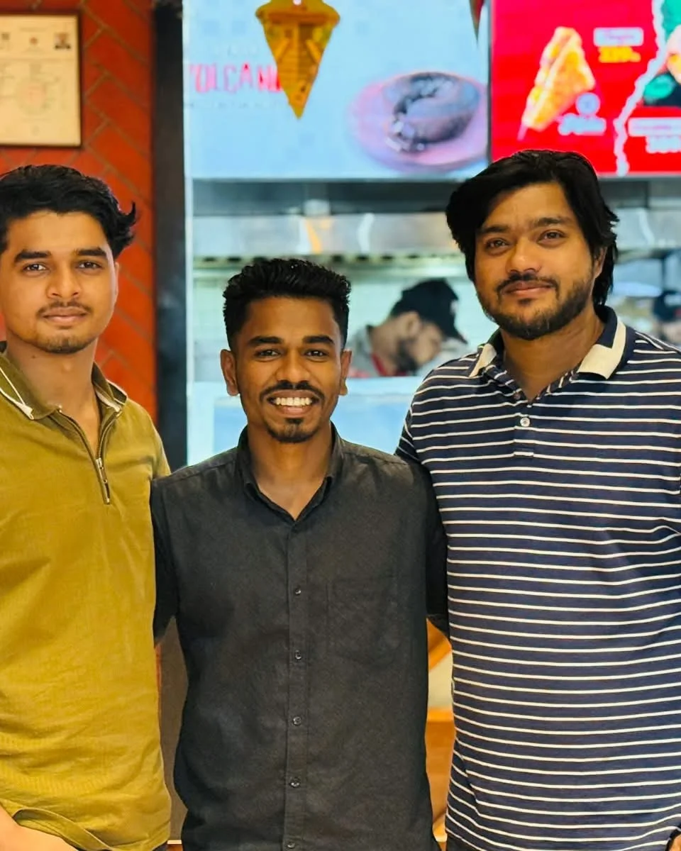 Studio Click House colleagues celebrating team milestone