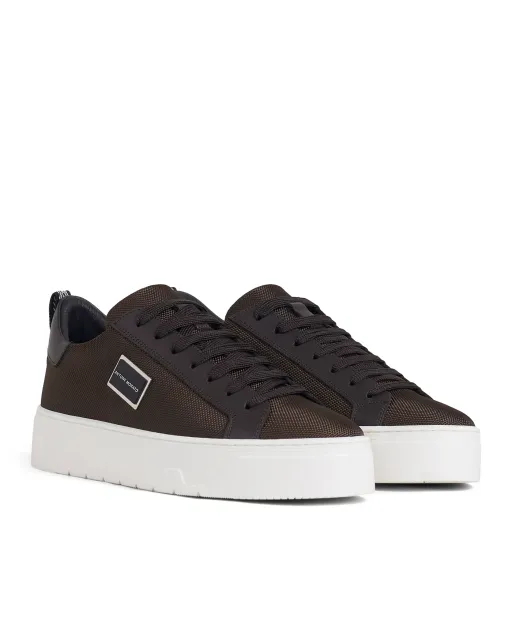 Antony Morato designer leather footwear isolated with vector clipping